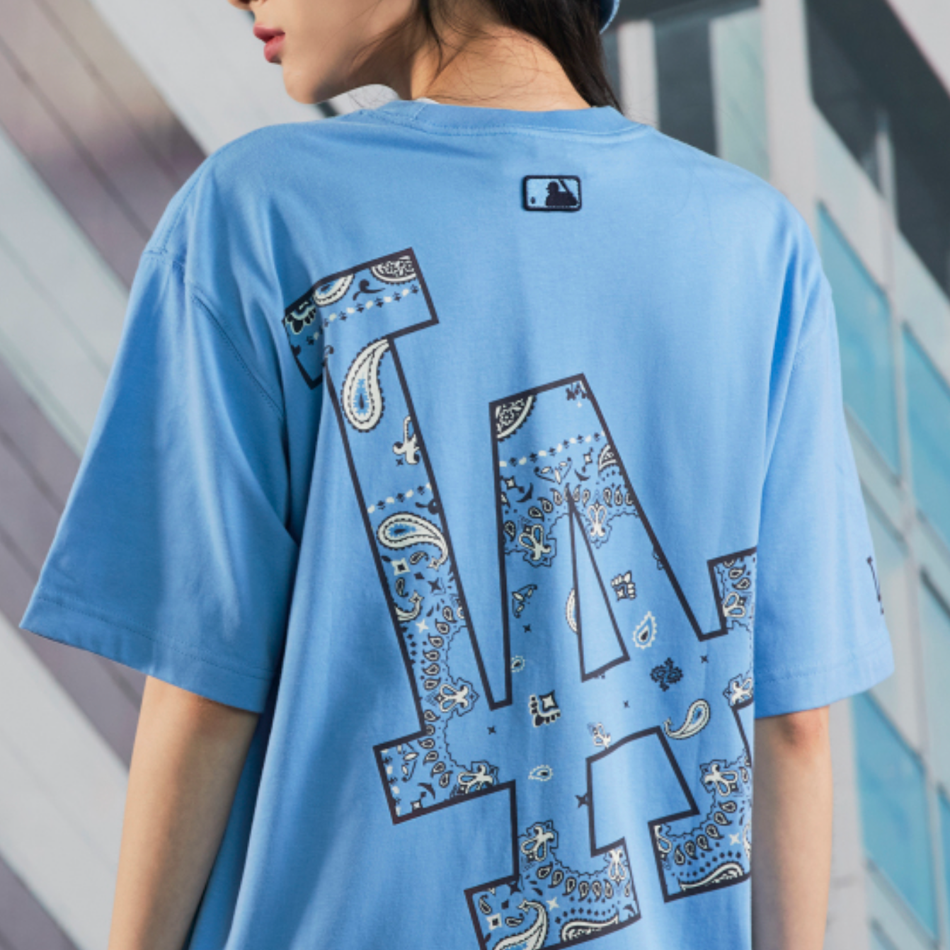 Paisley Mega Logo LA TShirt - C67_2