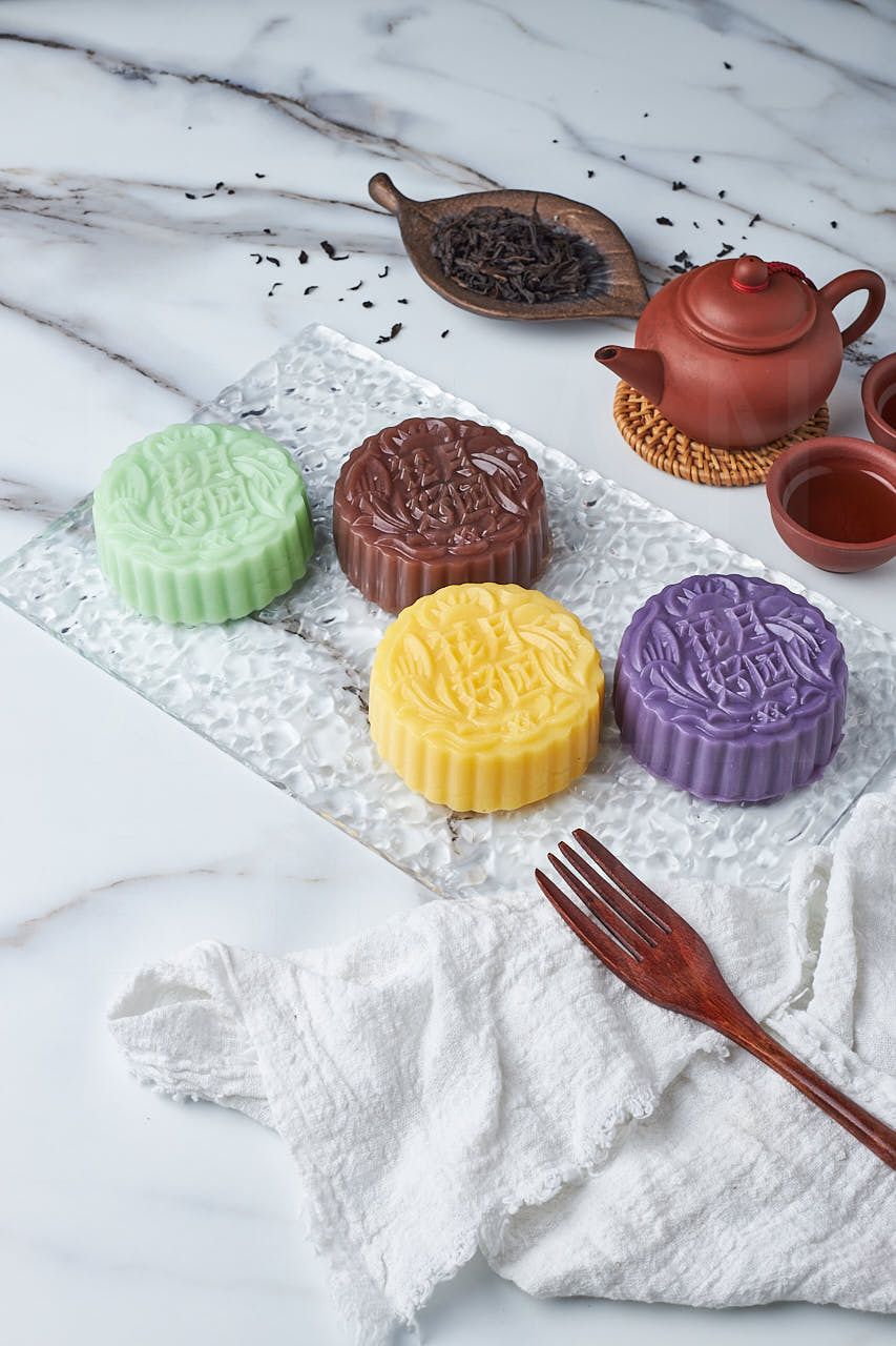 Four Seasons Agar Agar Mooncake (四季Agar Agar月饼) - 4 pieces in a box *Chilled*_2