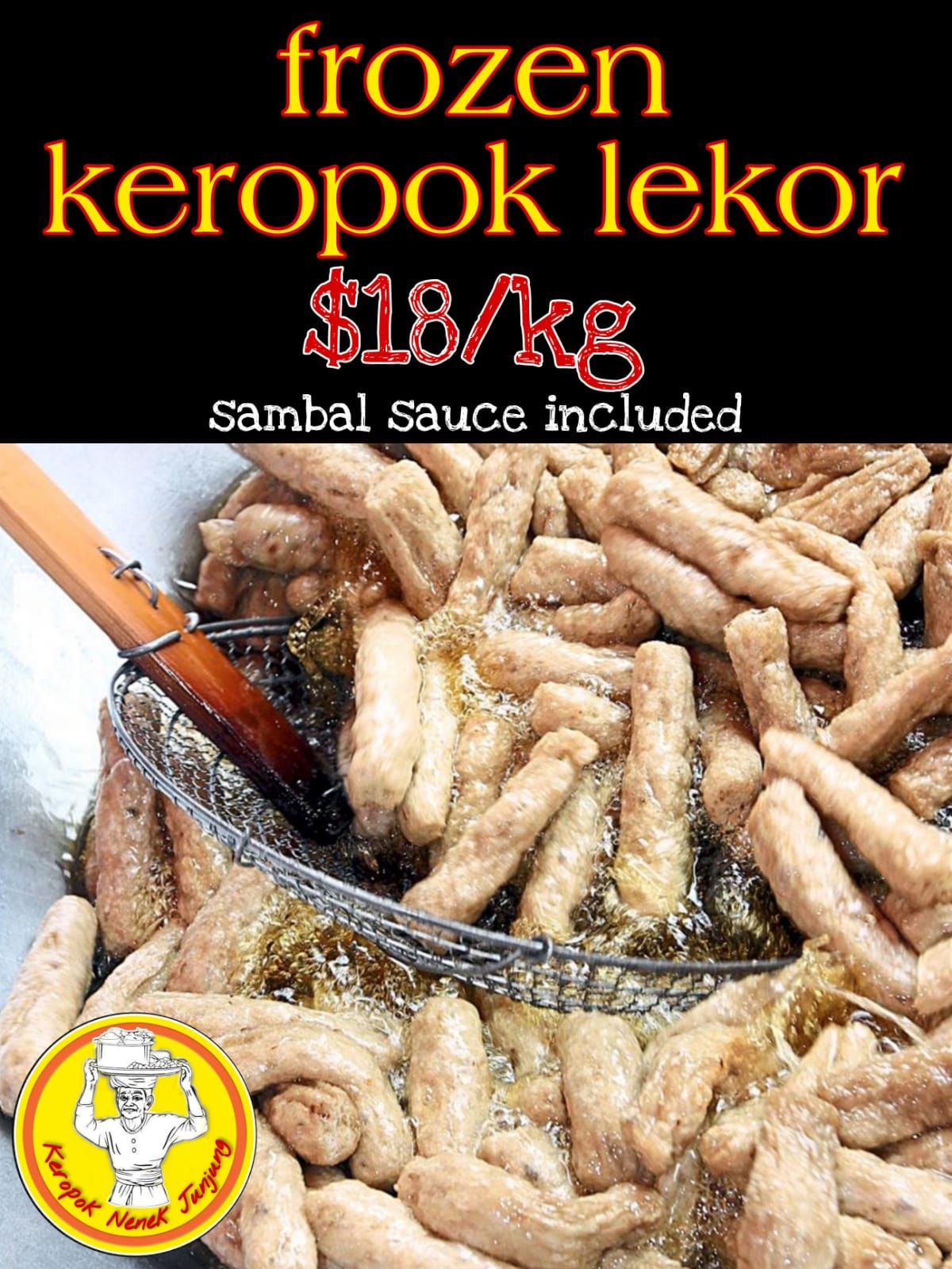Keropok lekor Nenek Junjung 1kg_0