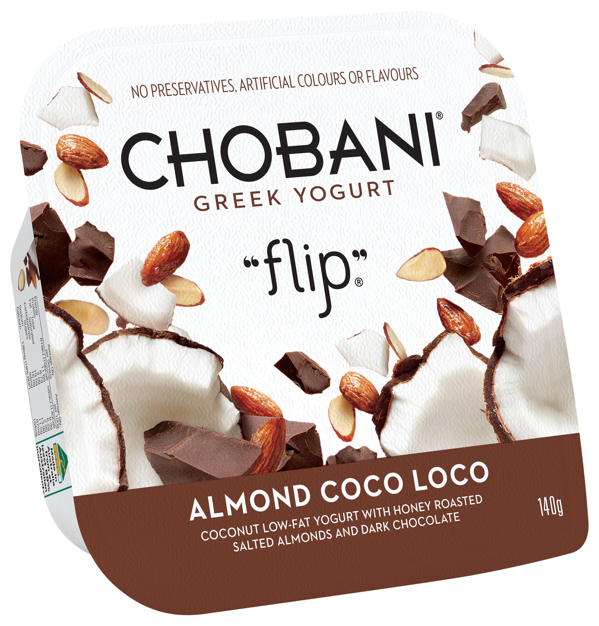 CHOBANI FLIP 140G CUP ALMOND COCO LOCO (CHB-CCC-FLIP140G821)_0