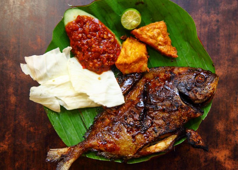 Nasi Bawal Bakar_0