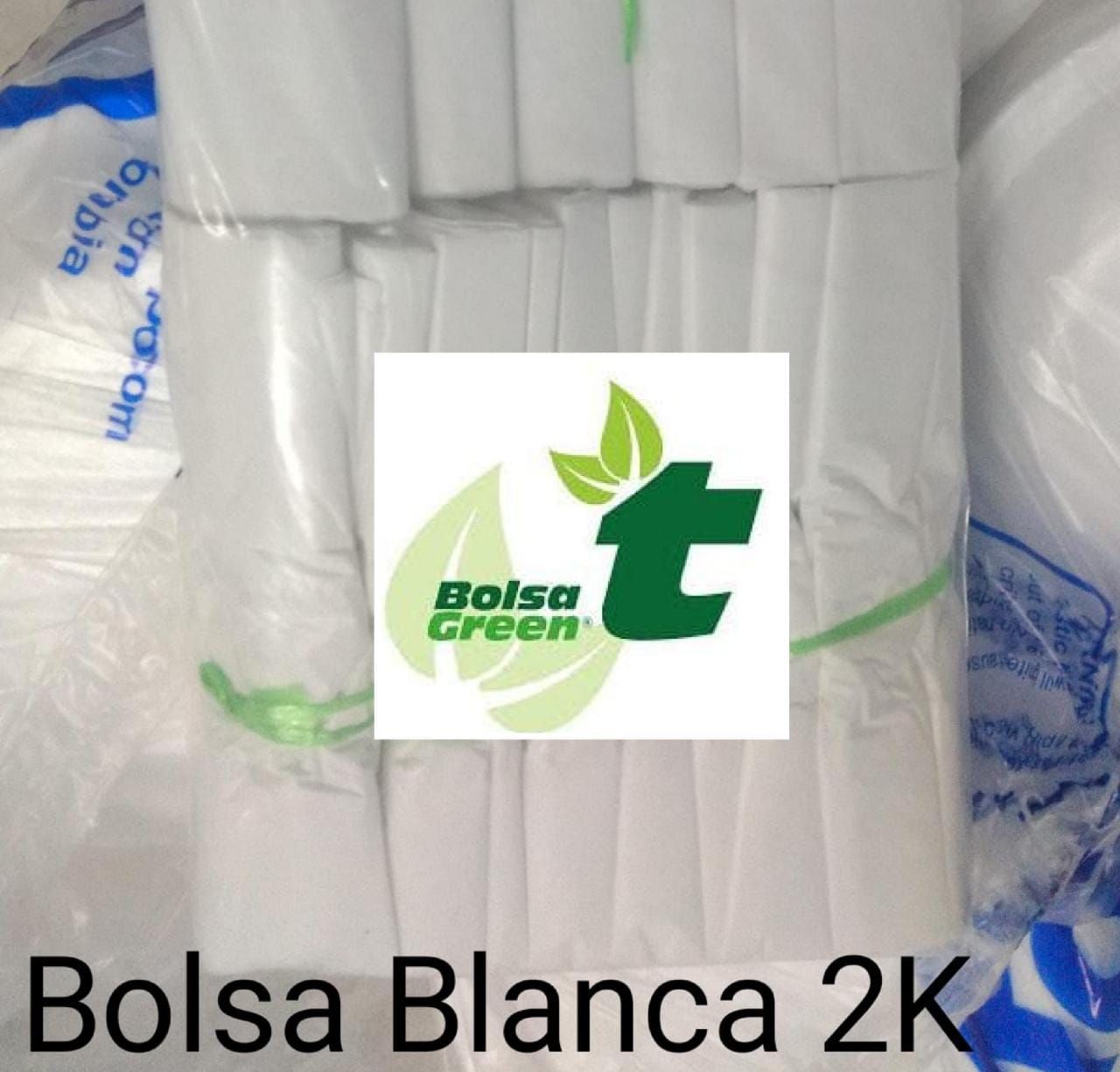 Paquete de Bolsas Blancas 2K Green T_0
