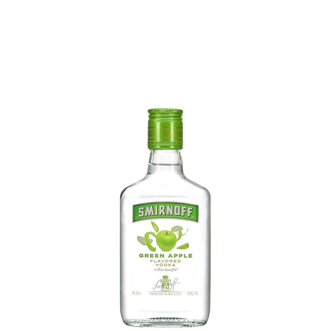 Smirnoff Vodka Green Apple 200mL _0