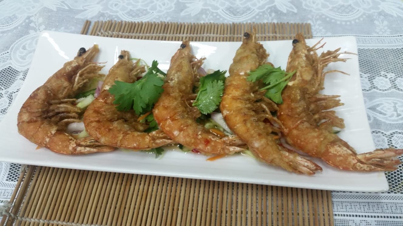 #25 Thai-style Fried Big Prawns 泰式大虾_0