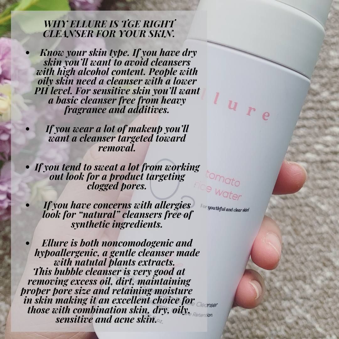 Ellure Tomato Rice Water O₂ Bubble Cleanser _2