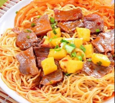 Braised Beef Potato Noodles_0