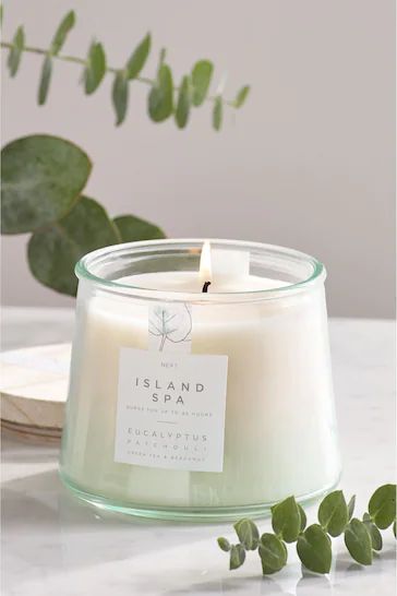 Island Spa Lidded Jar Scented Candle_0