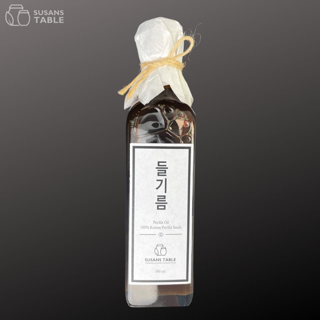 E2. 100% Korean Perilla Seeds Oil 300ml (100% 국내산 방앗간 들기름 300ml)_0