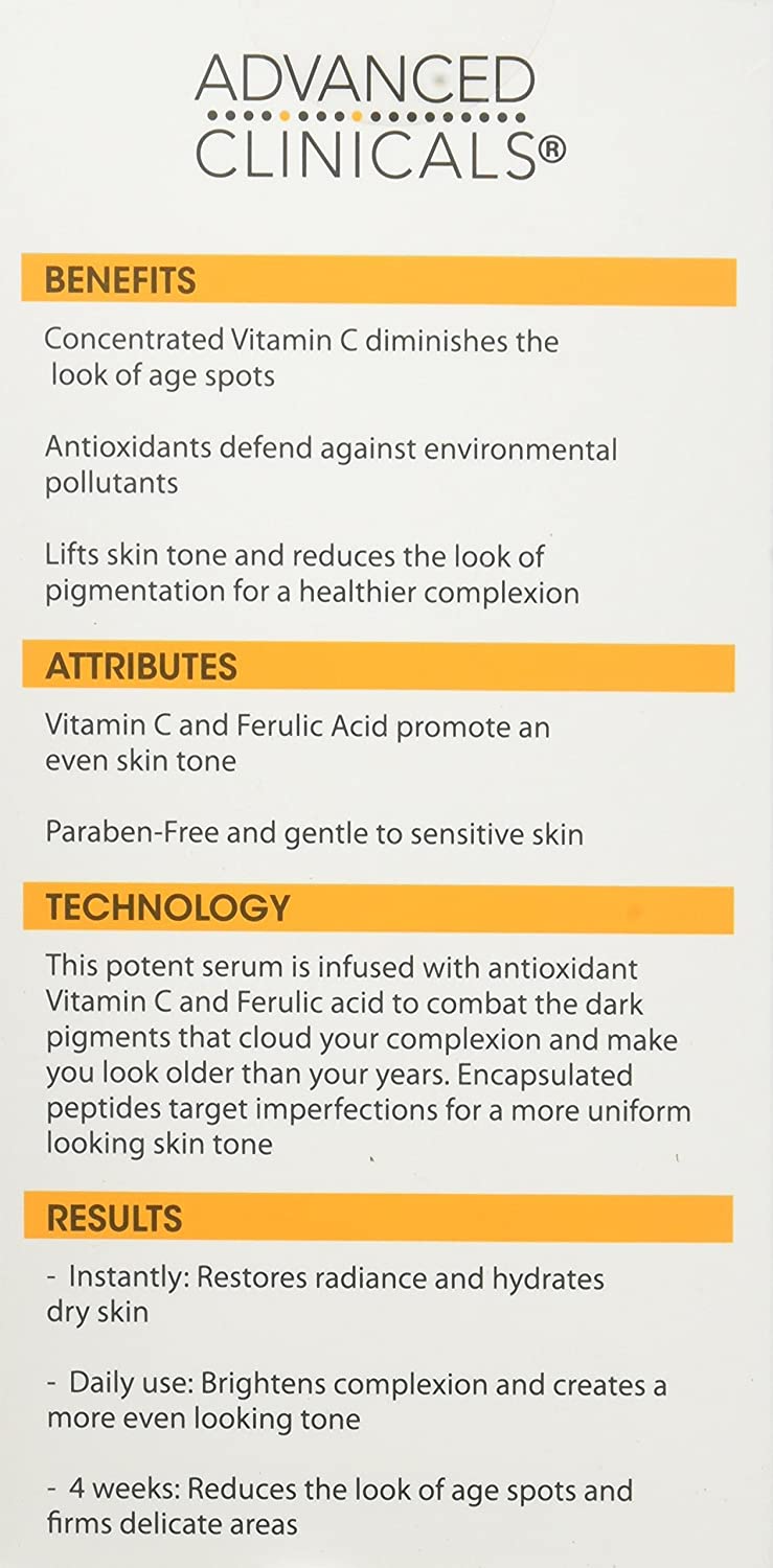 Advanced Clinicals Vitamin C Anti Aging Serum_3