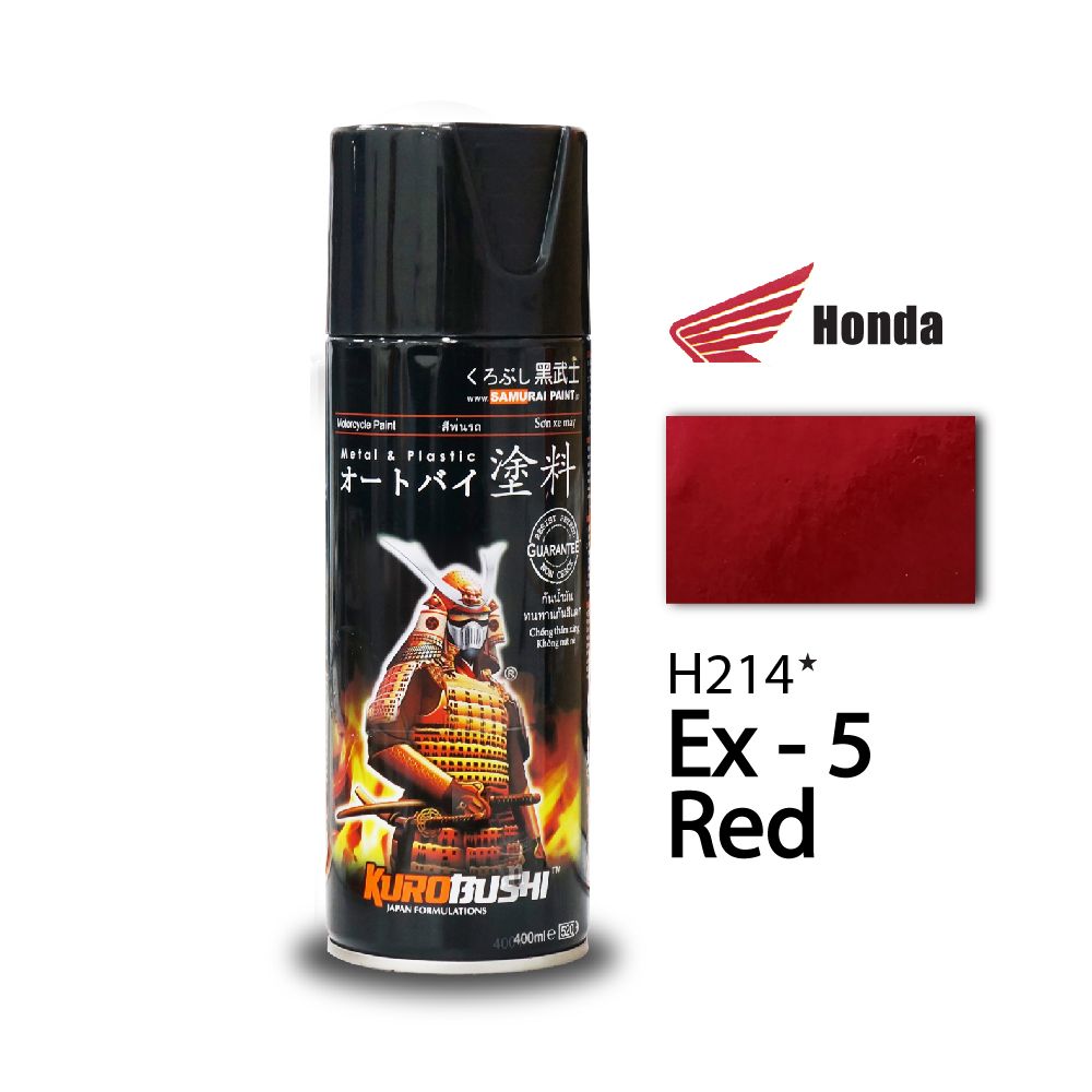 SAMURAI Spray Paint HONDA Colour 400ml (#h212 #h214 #h221 #h224 #h227 #h231 #h232 #h233 #h235)_9
