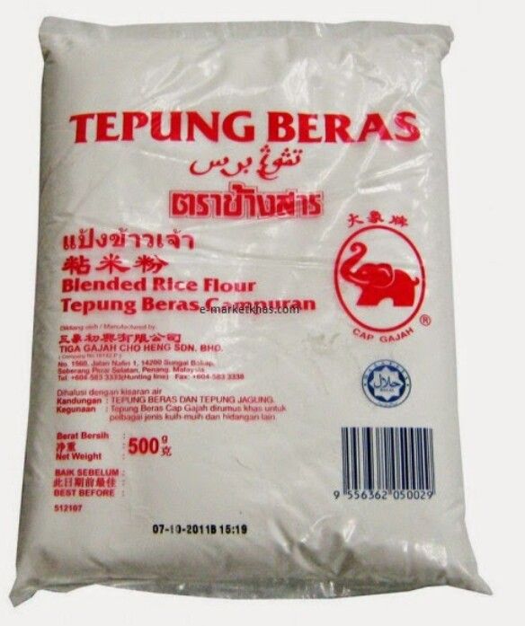 CAP GAJAH TEPUNG BERAS 500g_0