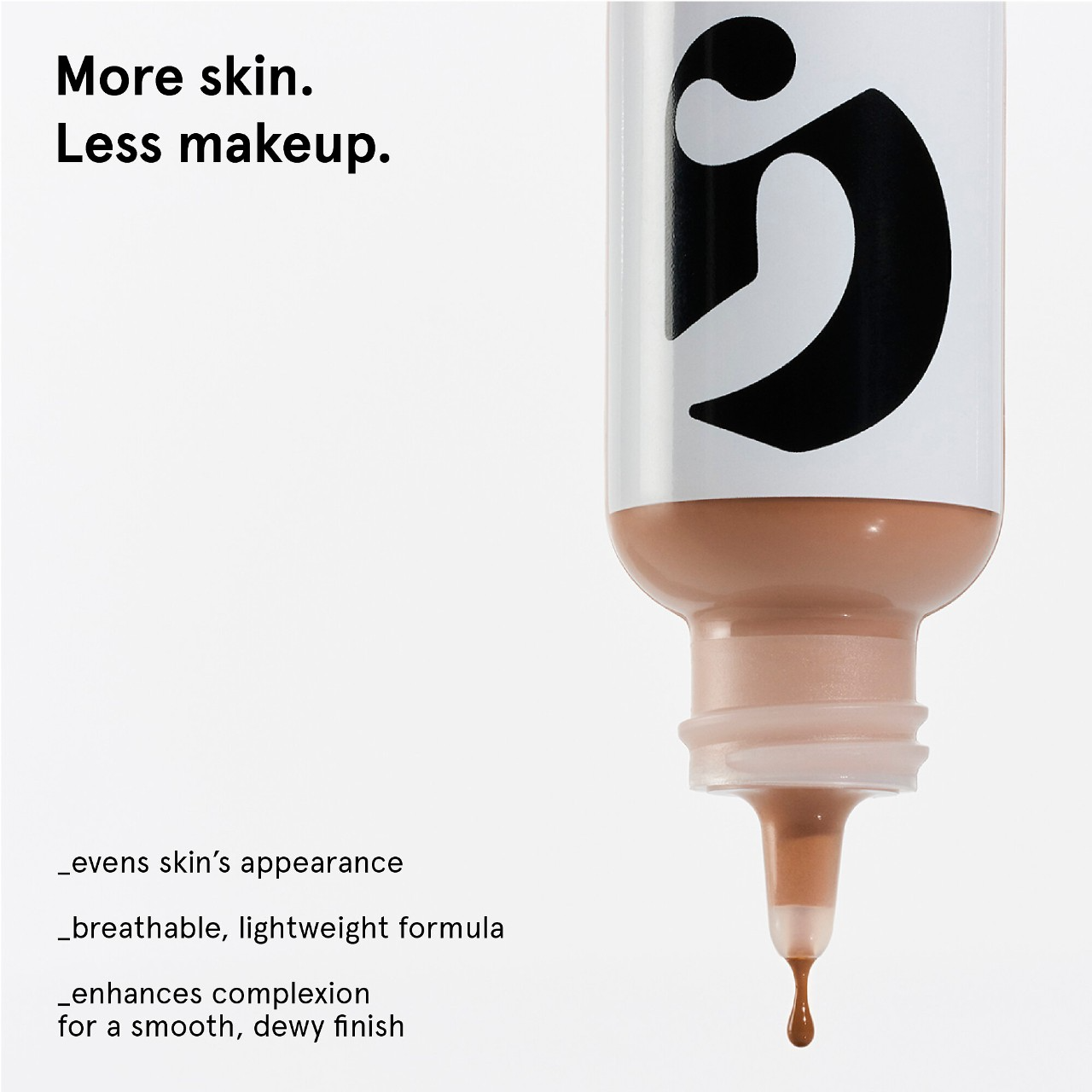 Glossier Perfecting Skin Tint for Dewy Sheer Coverage 30ml_4