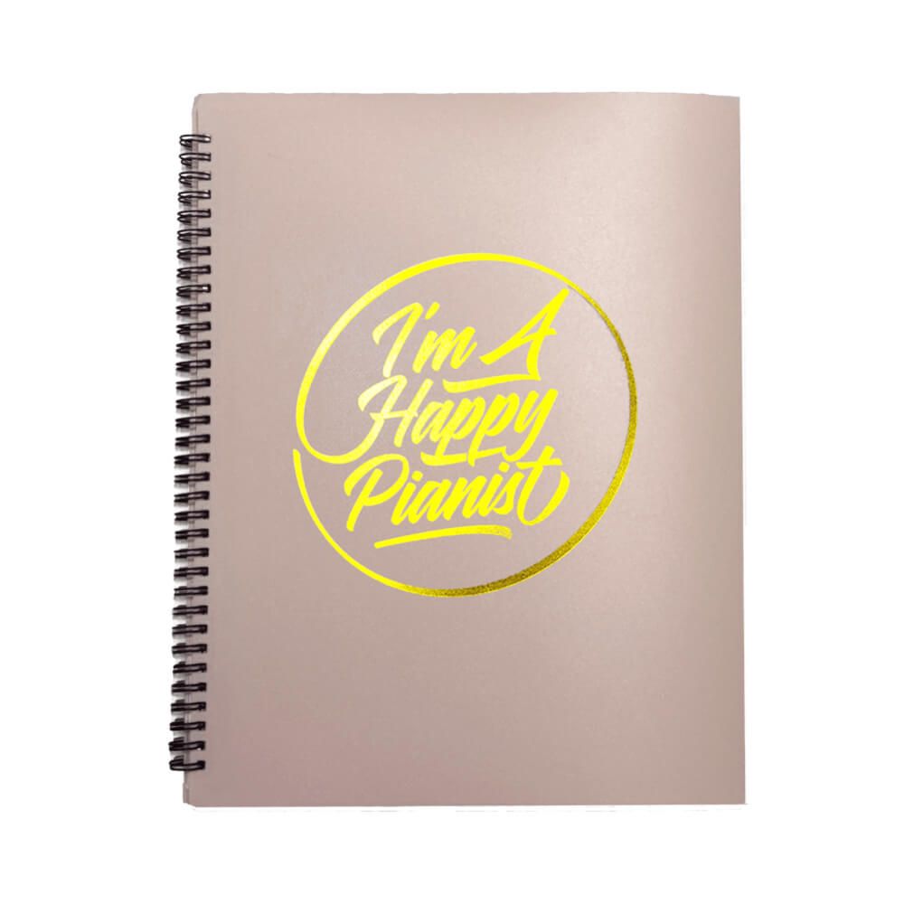 I'm A Happy Pianist Music Sheet Folder 4-Page Extended, A4 Size, 10 Sleeves, 40 Pages (5 Colours)_7