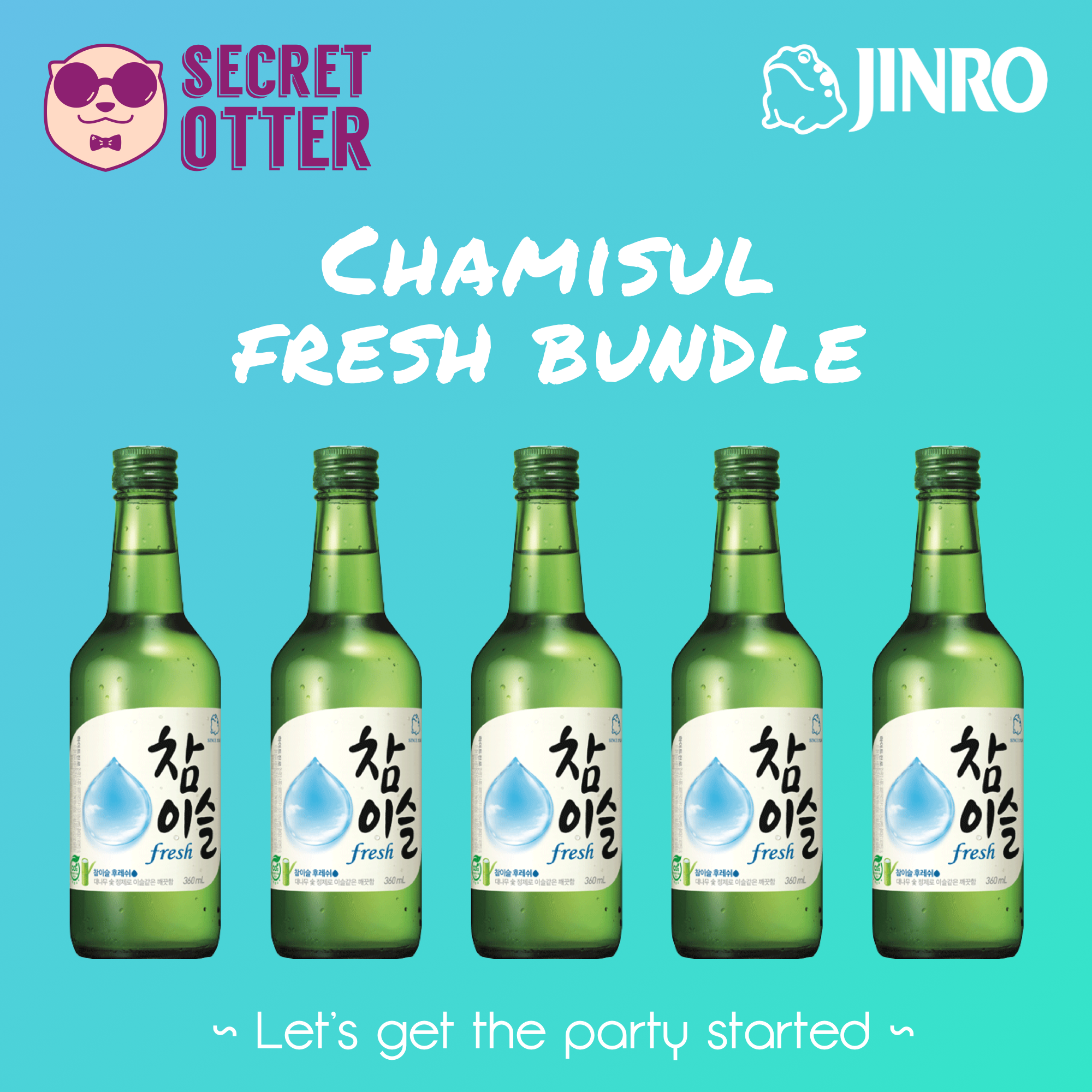 5 x Chamisul Fresh Soju Bundle_0