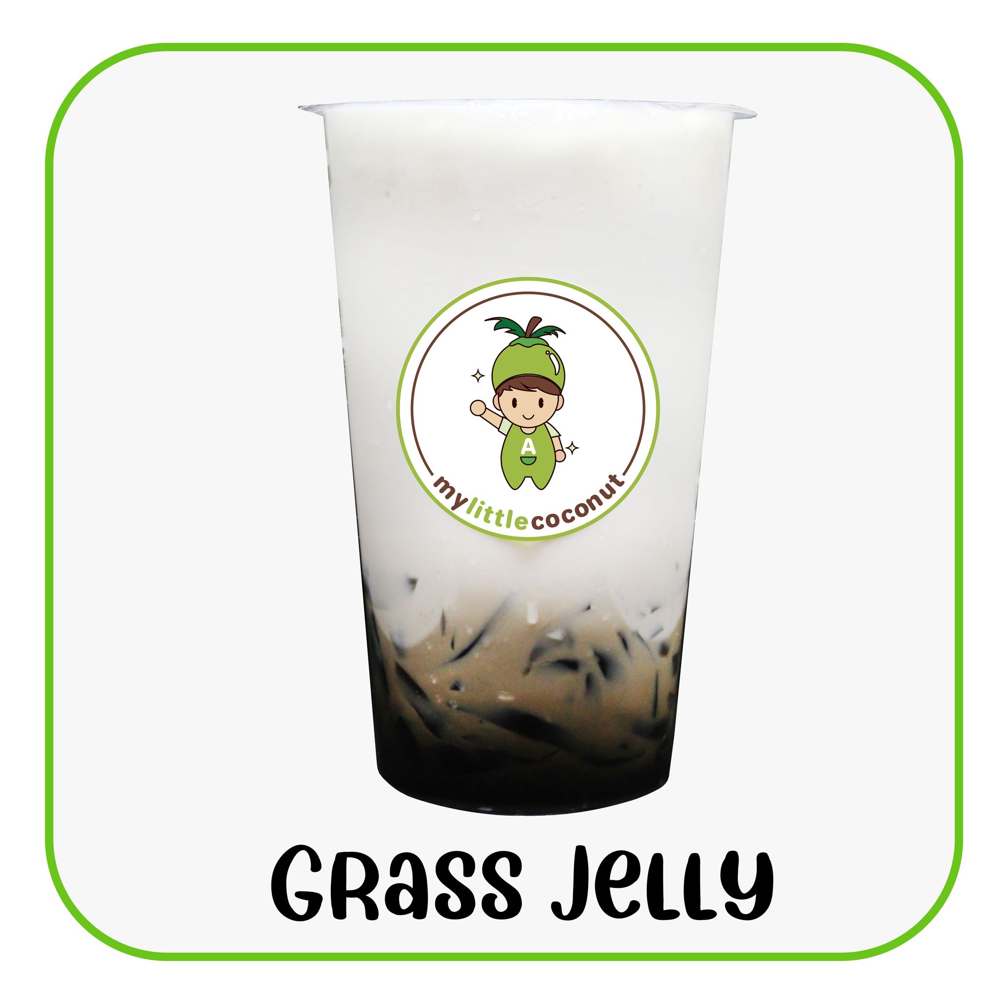 Coconut Milkshake - Grass Jelly_0