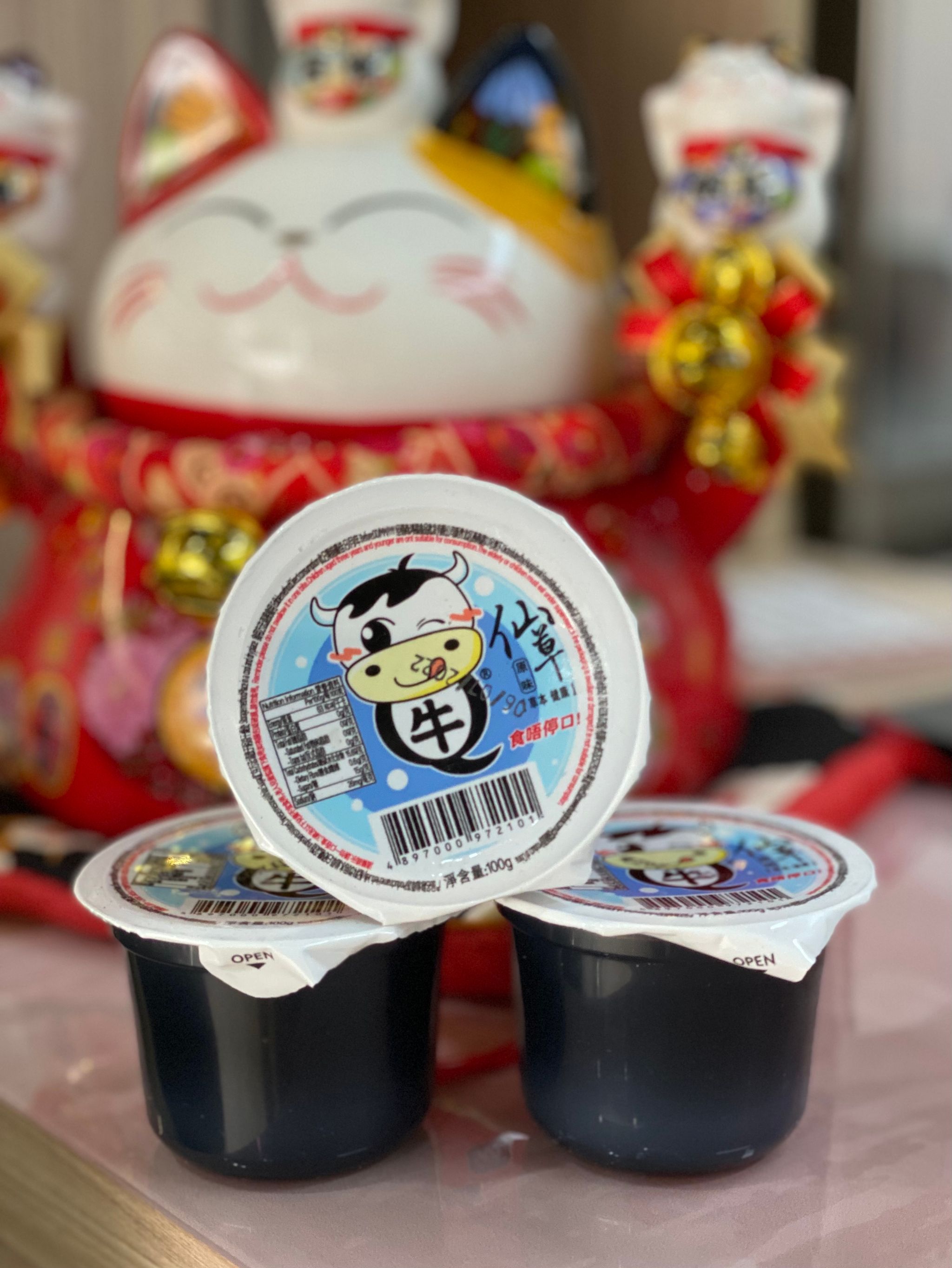 仙草果凍3個 （原味）_0