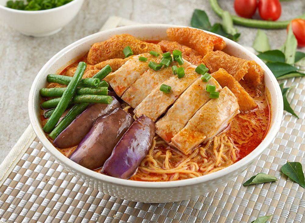 D02 娘惹香辣石斑咖喱面 Fried Grouper Fillet Curry Noodles_0