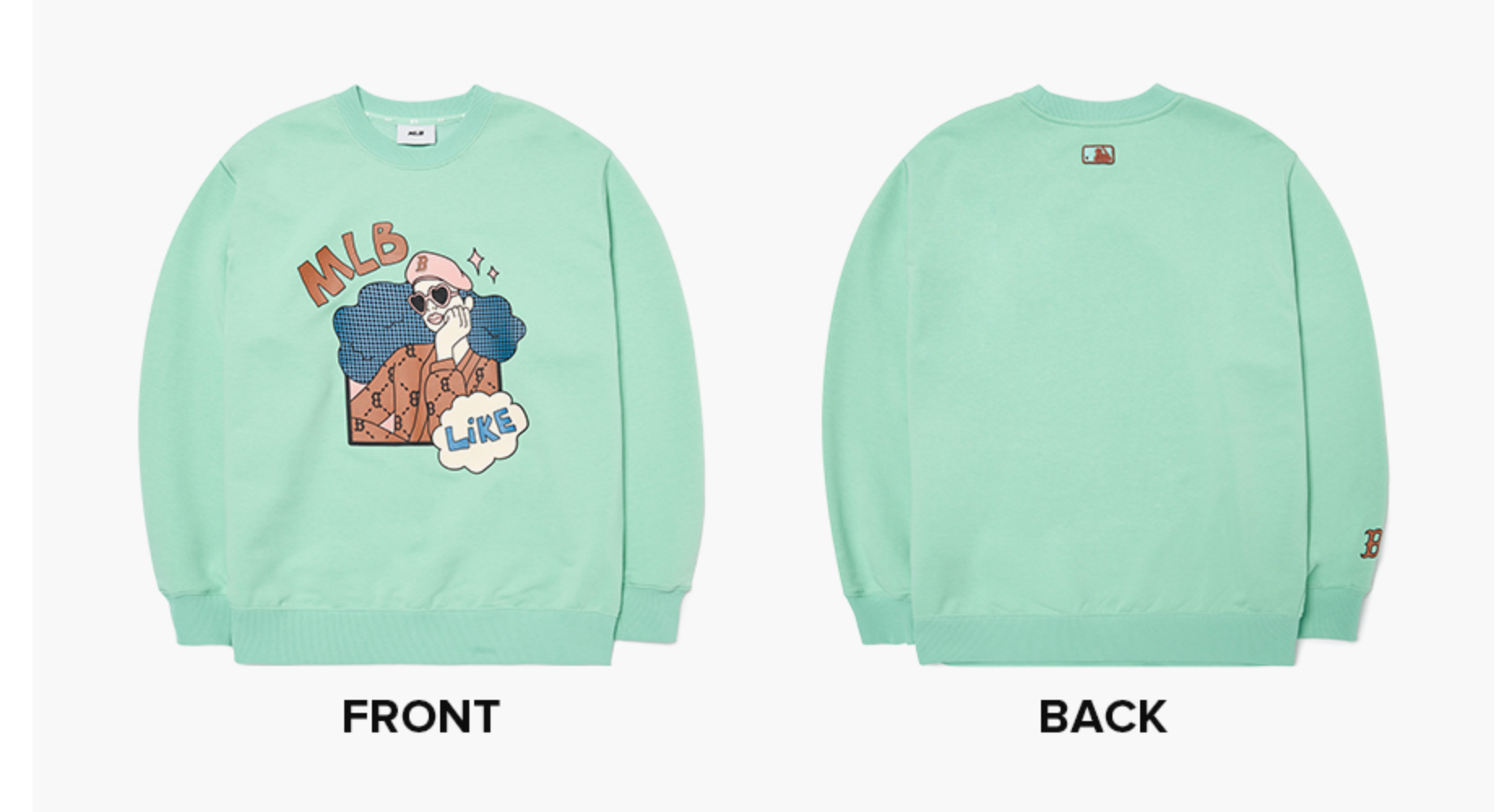LIKE Cartoon Overfit Sweater - C62_1