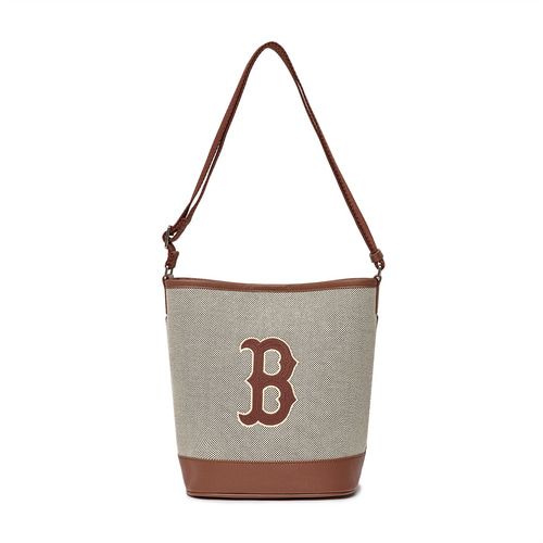 Basic Big Logo Canvas Bucket Bag BOSTON REDSOX -B04_0