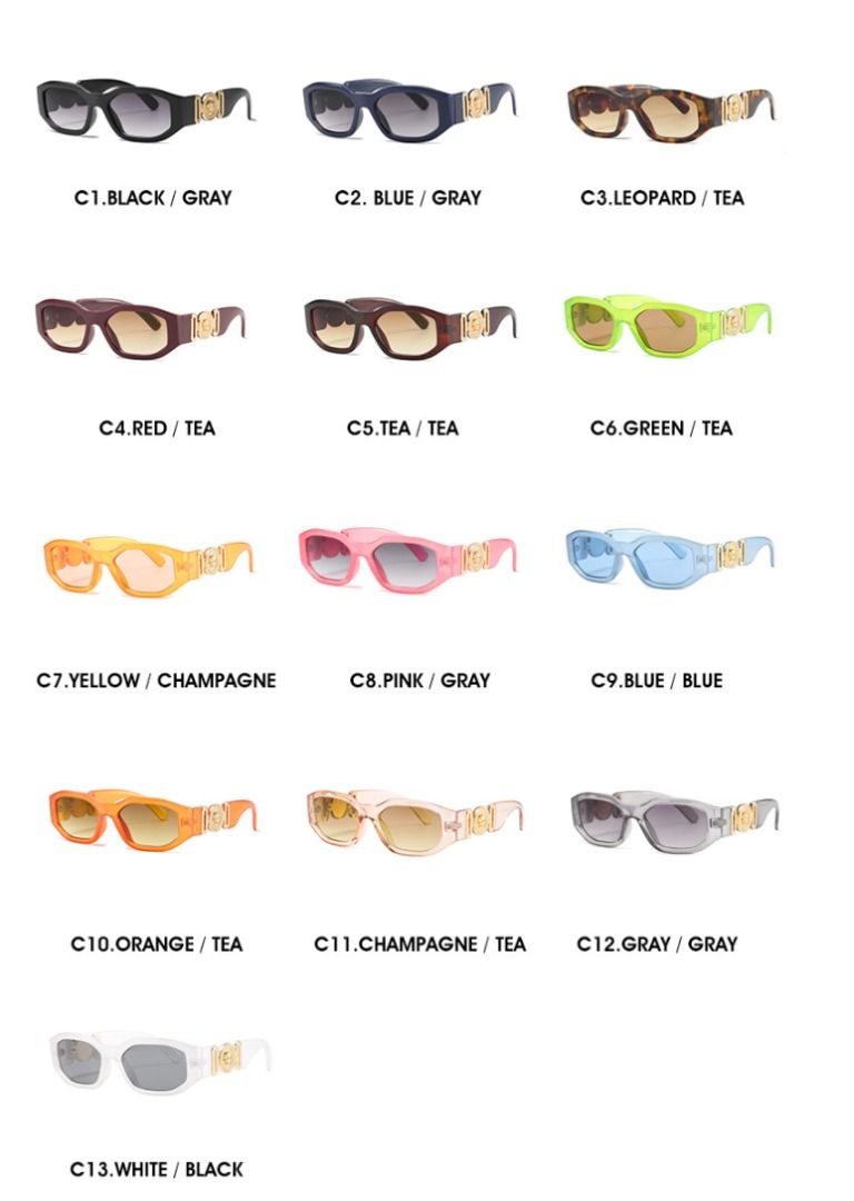 VERSACE SUNGLASSES (13 COLOUR OPTIONS)_16