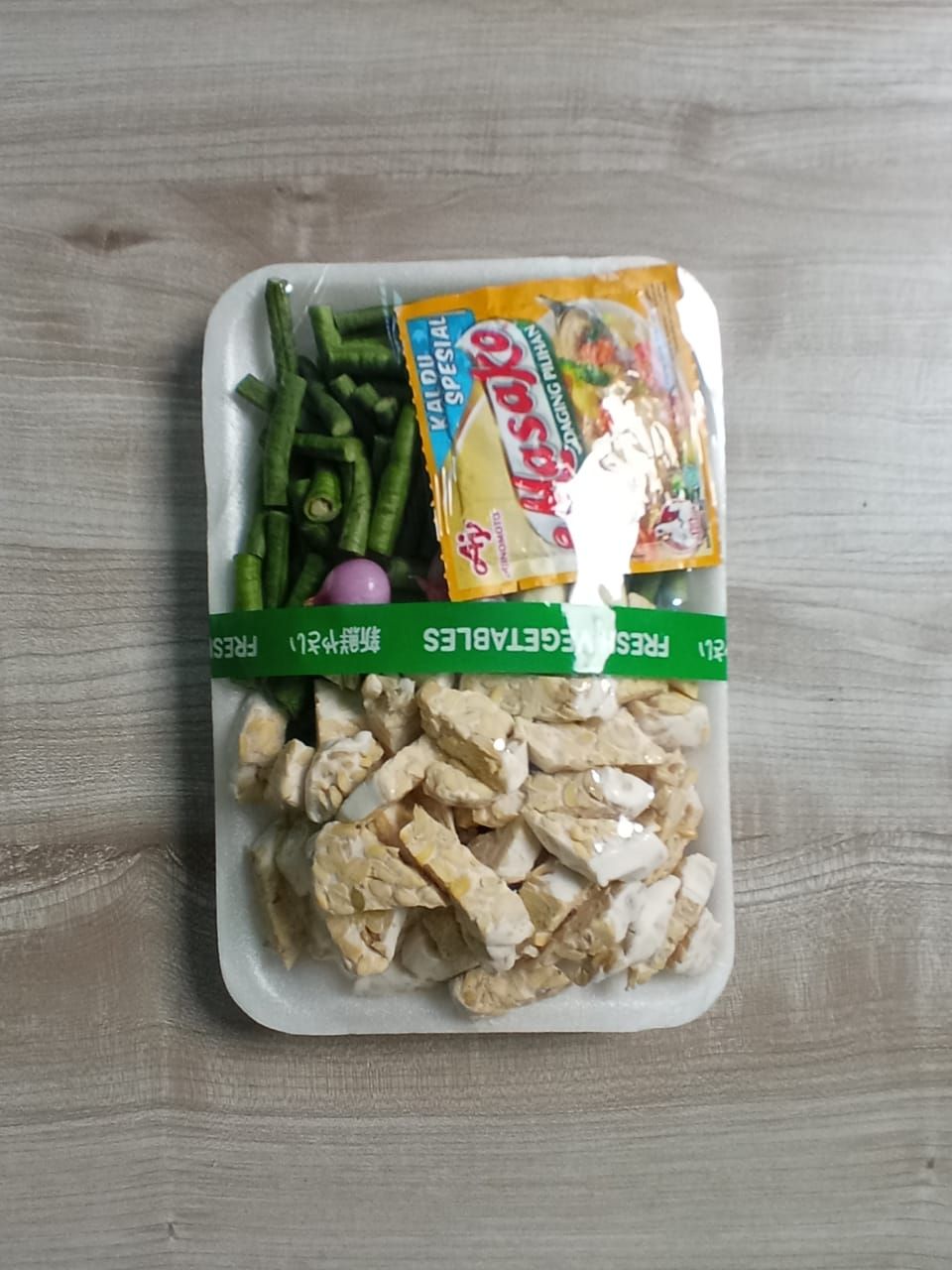 Menu Paketan Tumis Kacang Panjang Tempe_0