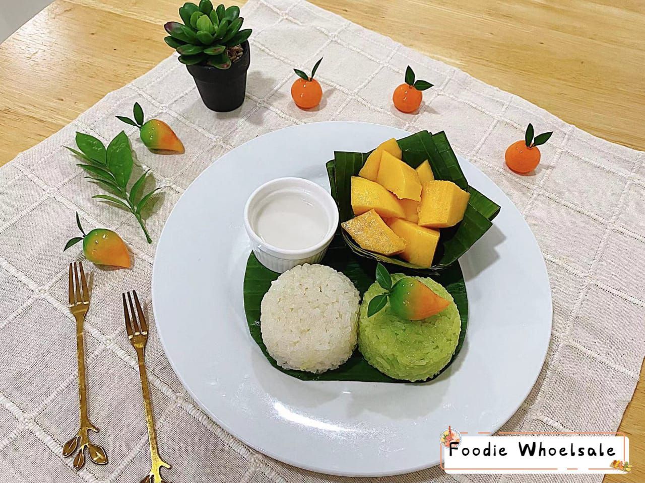 Mango Sticky Rice 泰式芒果糯米饭_1