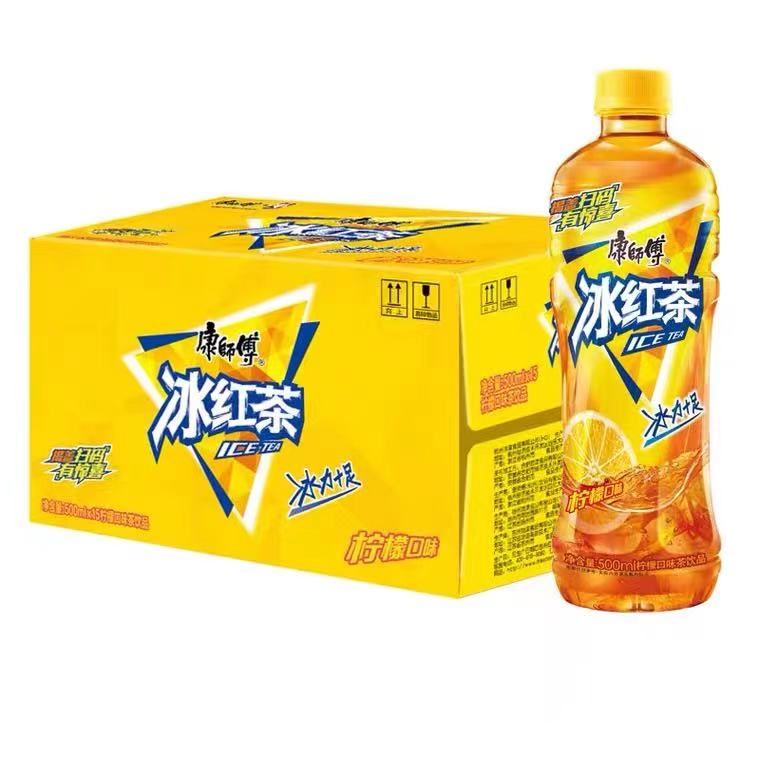 康师傅冰红茶 -$14.90/1箱/15瓶/500ml_0