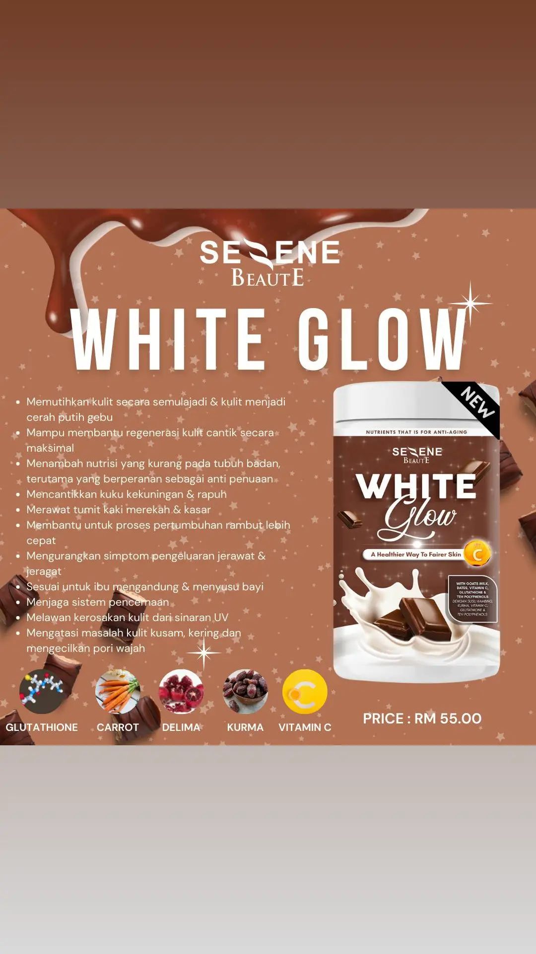 SUSU GLOW MILK ( CHOC)_0