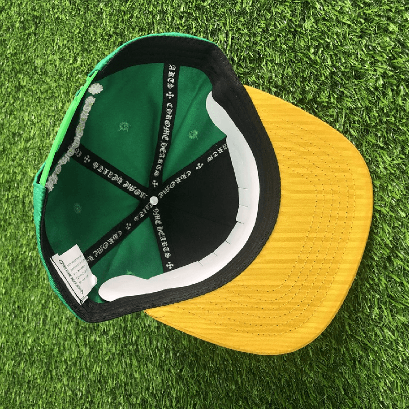 CH FLAT PEAK GREEN AND YELLOW // BLACK_4