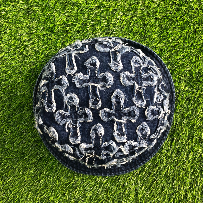 CH CROSS PATCH DENIM BUCKET HAT_2