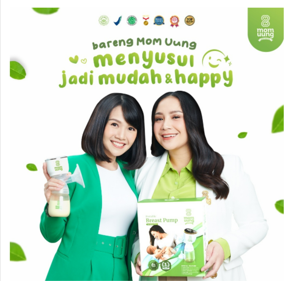 MOM UUNG Breast Pump Portable Elektrik / Pompa Asi Elektrik / Pompa Asi Hospital Grade_1