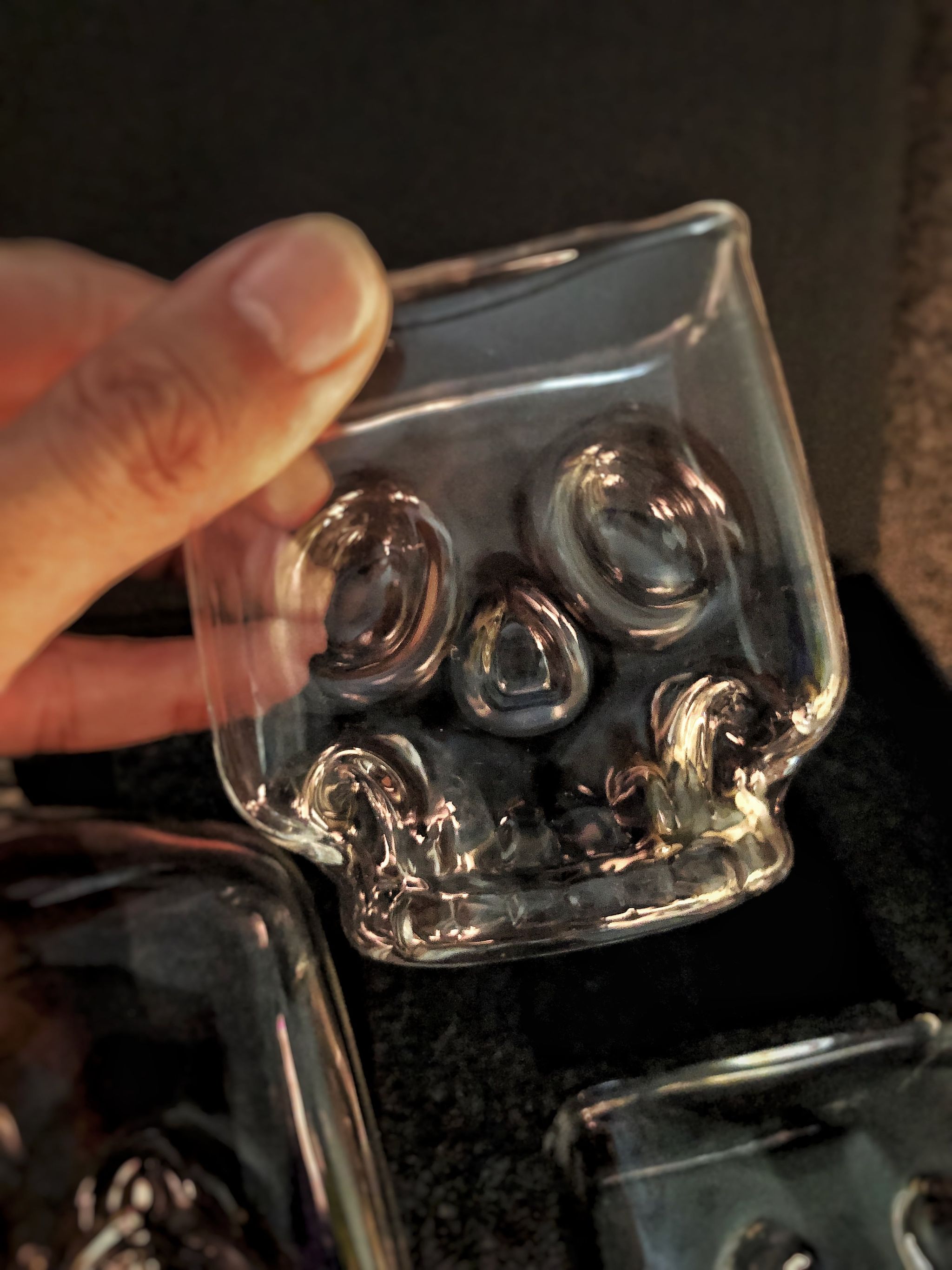 Unique Skeleton/Skull Decanter Gift Set _4