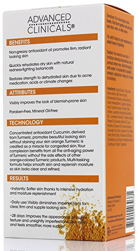 Advanced Clinicals Turmeric Oil Face Serum_2