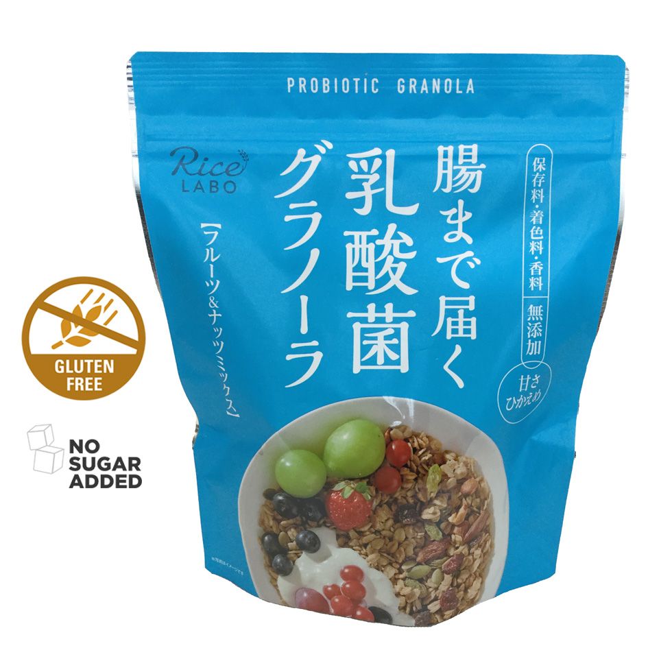 Rice Labo Brown Rice Probiotic Granolas 250g_0