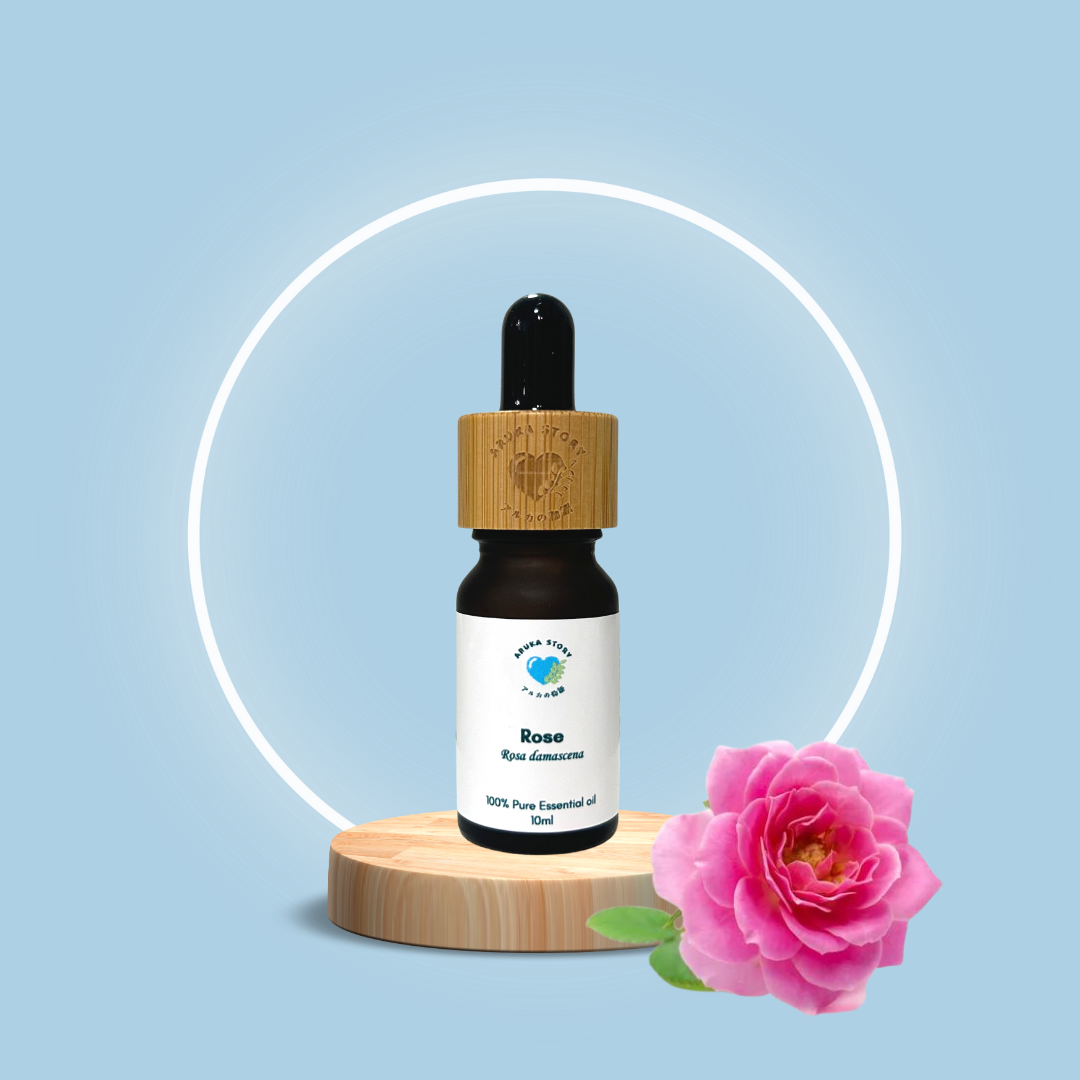 100% Pure Rose Essential Oil (Rosa Damascena) - 10ml_0