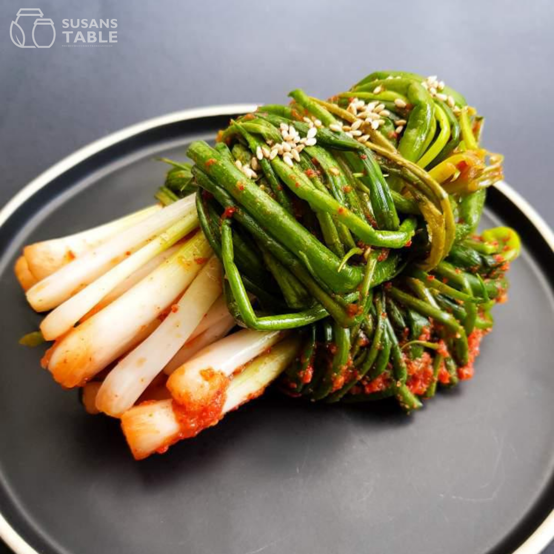 N40. Green Onion Kimchi 400g (파김치)_0