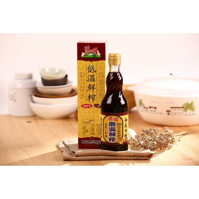 Pre-Germinated Low Heat Sesame Oil - 570ml _0