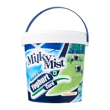 Milky Mist Natural Set Yogurt - 1 L_0