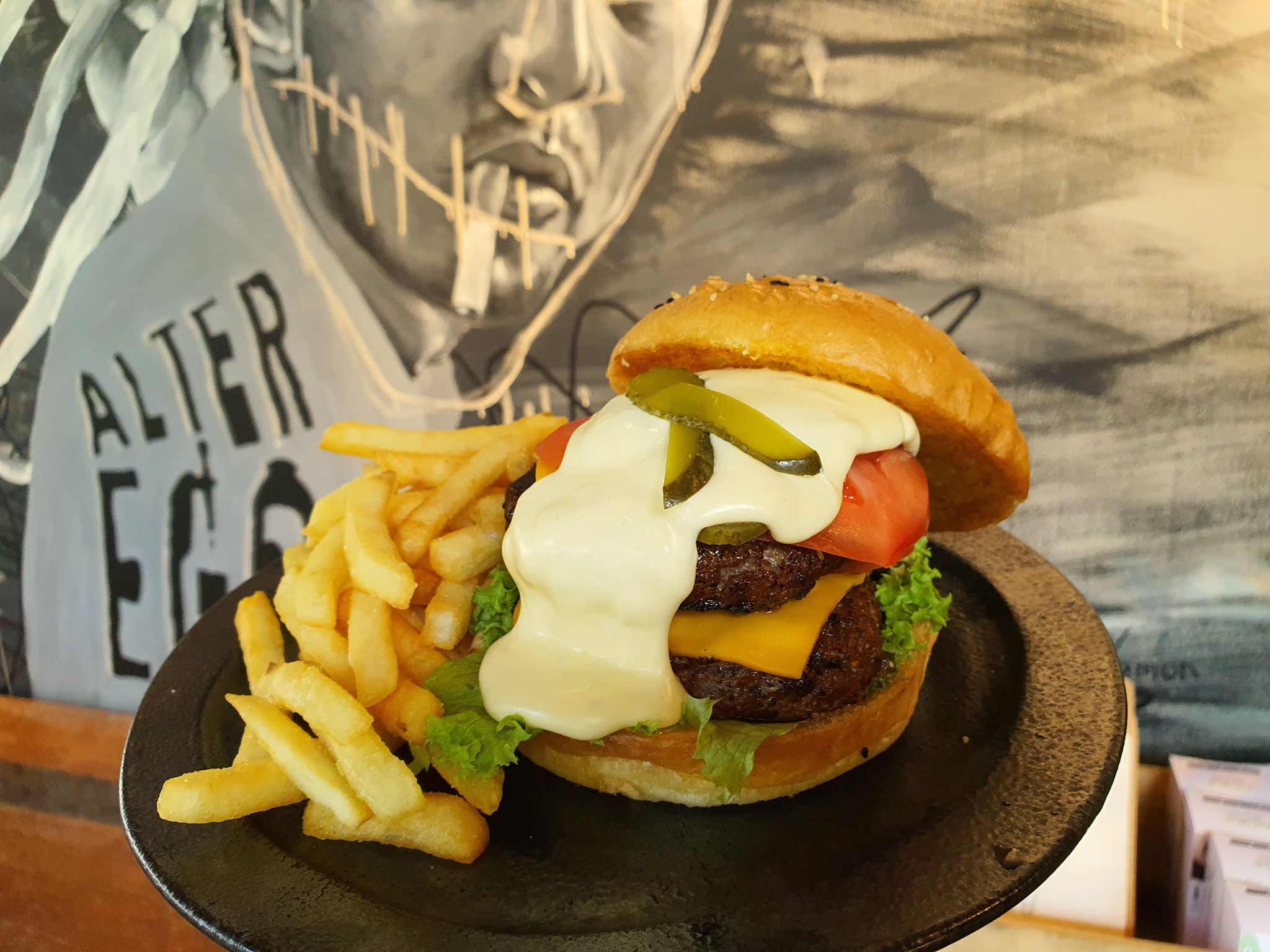 DOUBLE CHEESE BURGER _0