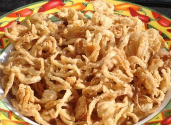 Fried Onions and Salted Fish - 炸洋葱 和 咸鱼_1