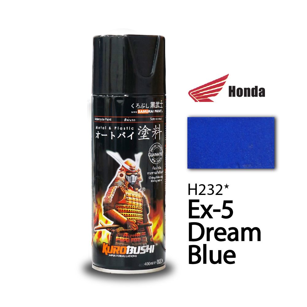 SAMURAI Spray Paint HONDA Colour 400ml (#h212 #h214 #h221 #h224 #h227 #h231 #h232 #h233 #h235)_7