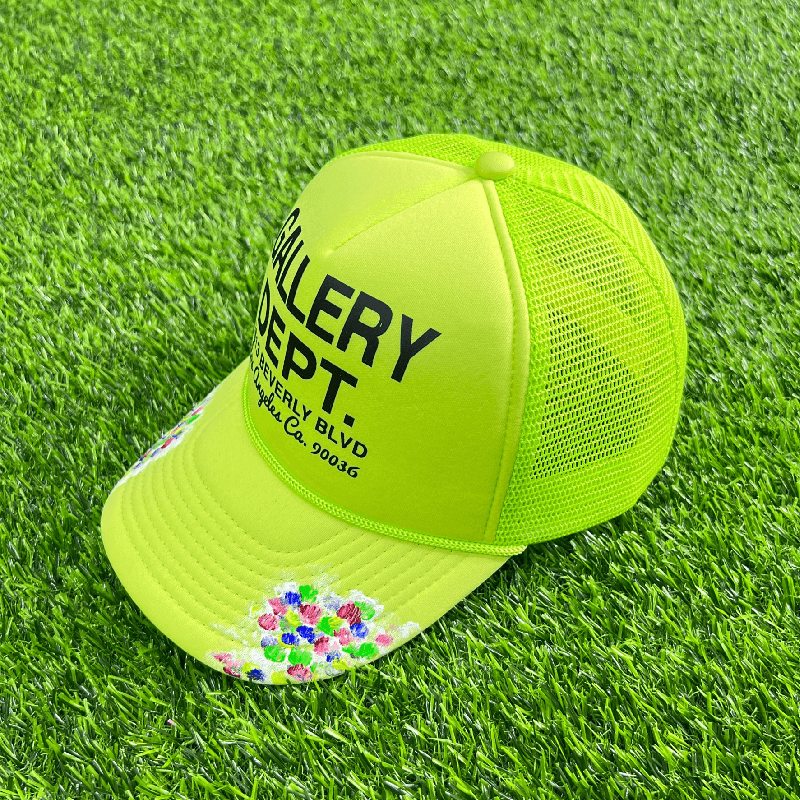 GD CURVE PEAK HAND-PAINT LIME _2