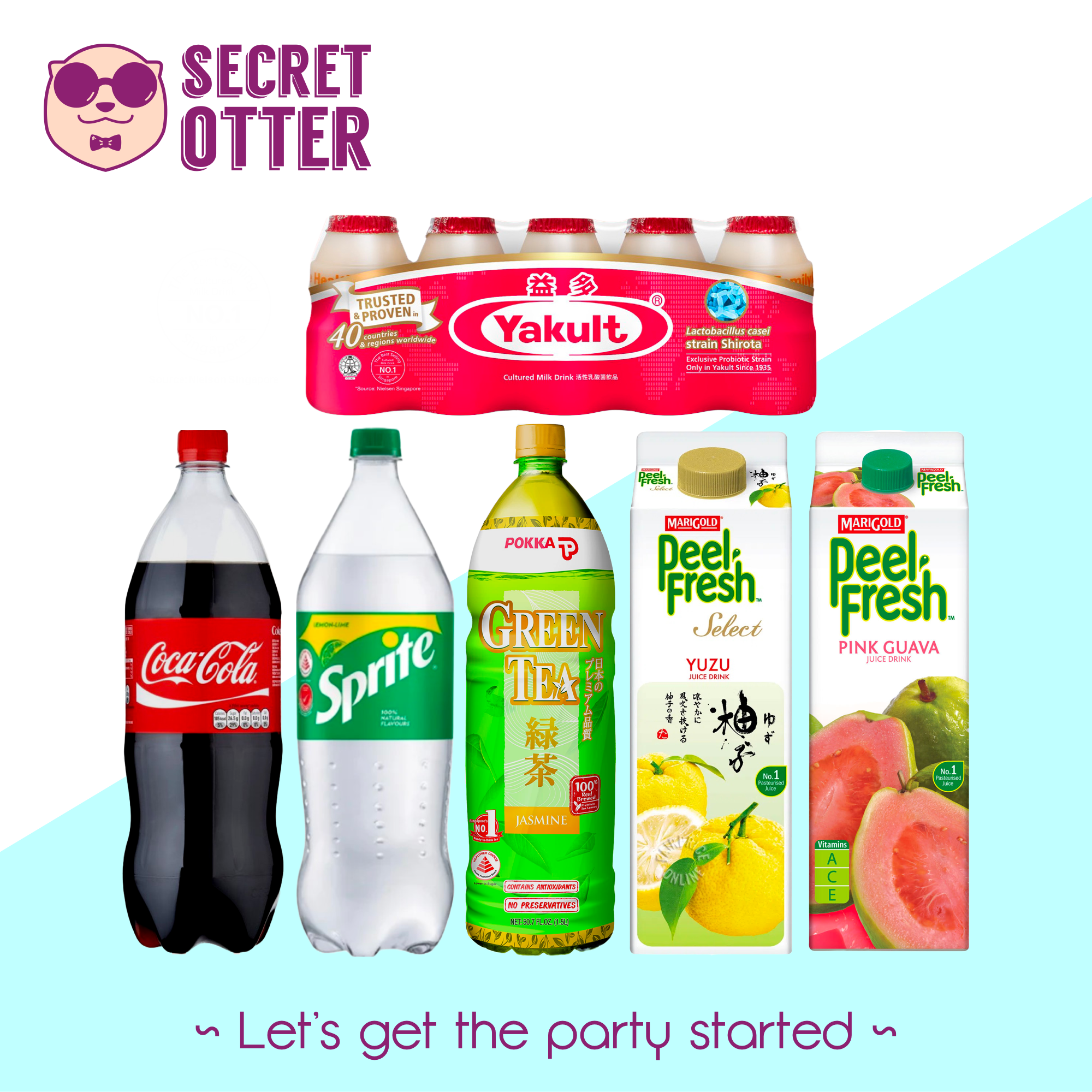 Assorted Non-Alcohol Bottle Drinks_0