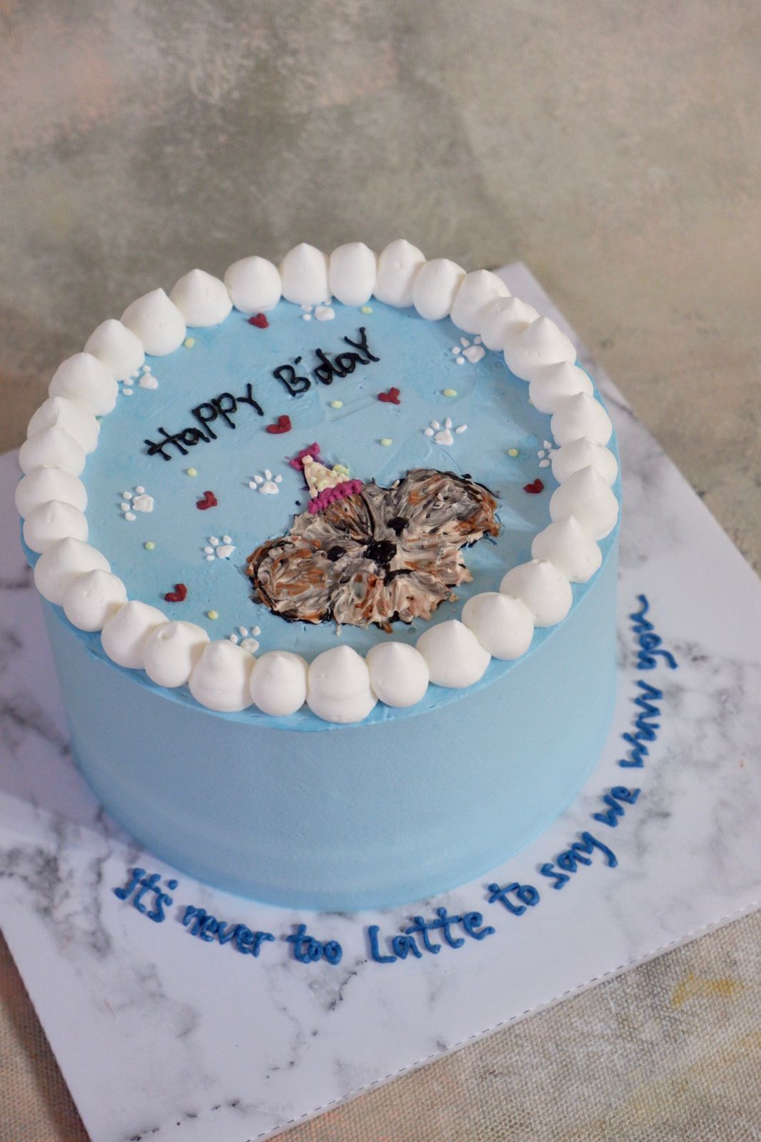 KOREAN BUTTERCREAM PAINTING CAKE_1