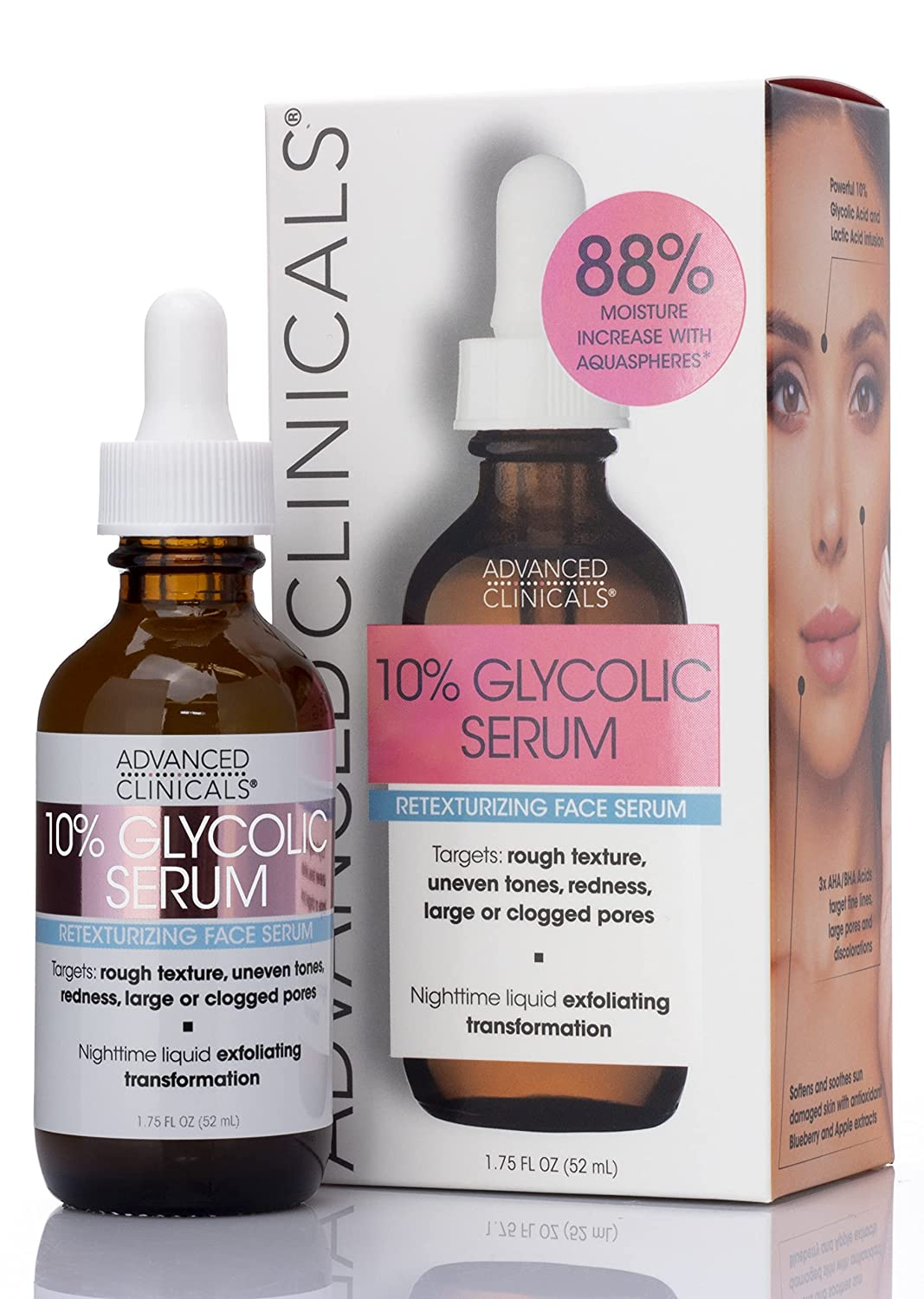 Advanced Clinicals 10% Glycolic Acid Serum_1