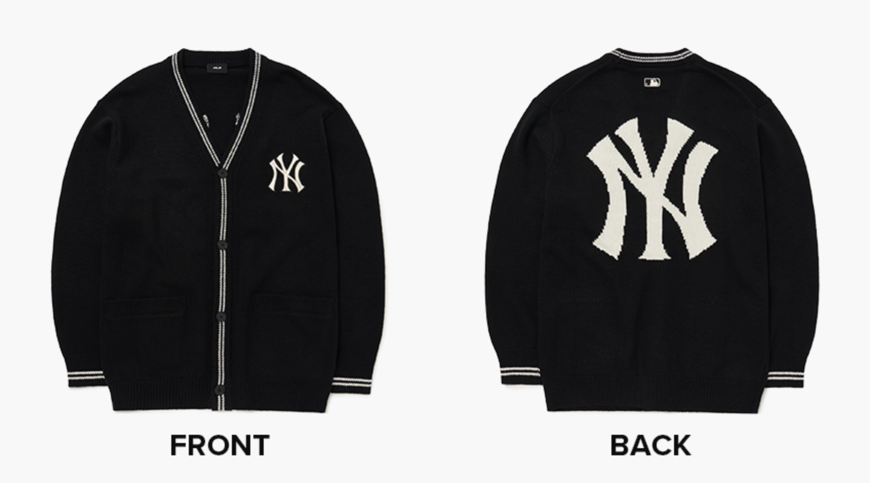 Basic Big Logo Cardigan - C56_0