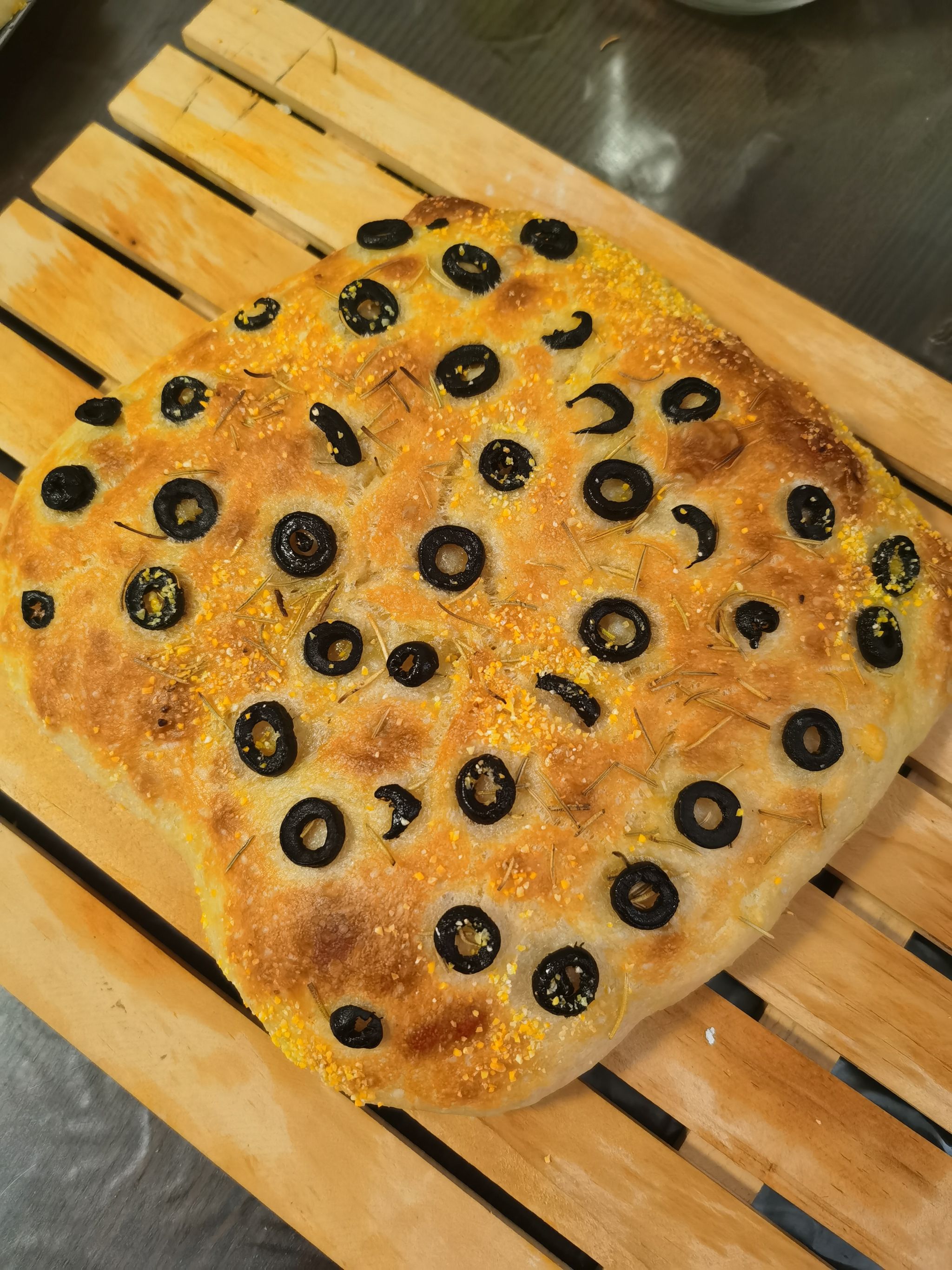 Focaccia Bread [Olive & Rosemary] _0