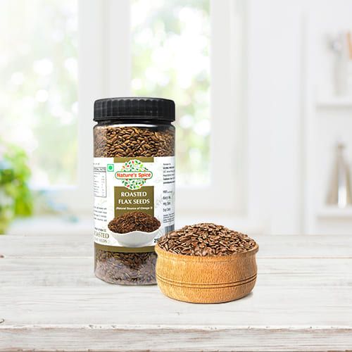 Organic Roasted Flax Seeds - 100 GM _0