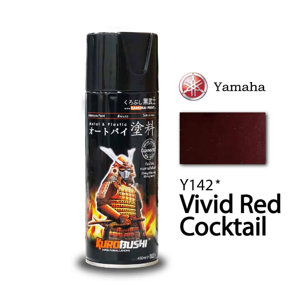 SAMURAI Spray Paint YAMAHA Color 400ml (#y111 #y112 #y115 #y116 #y120 #y124 #y132 #y136 #y137 #y138 #y140 #y141 #y142 #y143 #y146）_11