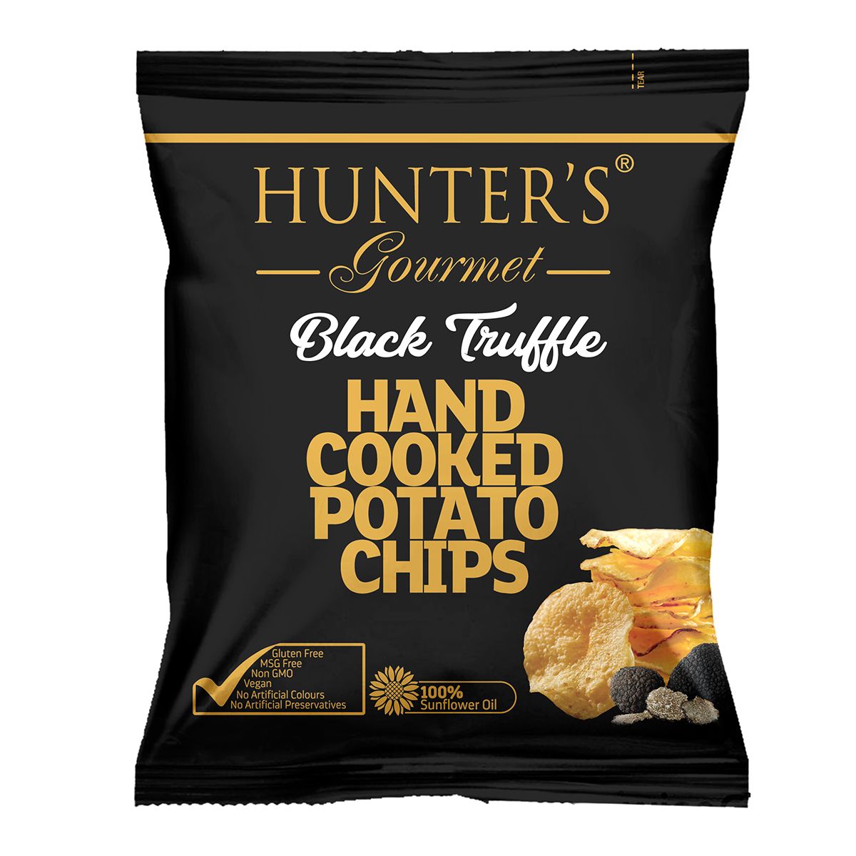 HUNTER HND COOK POTATO CHIP BLACK TRUFFLE-40G (HNT-AAA-HCPBLTRF5349)_0